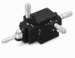 Micro positioner with 50 thread per inch resolution